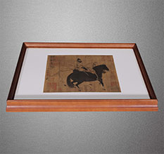 卫辉书画装裱配框服务案例